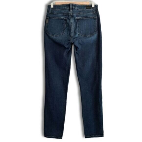 PAIGE | Verdugo Ankle Cropped Blue Jeans Sz 27 Flawed - Picture 7 of 13